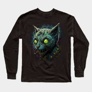 Evil Kitty Creation Long Sleeve T-Shirt